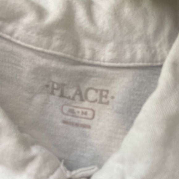 Big Boys Blue & Turquoise Shark Polo Short Sleeve Golf Shirt Top - Picture 6 of 7